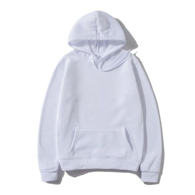 Men's Clothing heavy large size solid color hooded sweatshirt hoodie sweatshirt _autovado.com