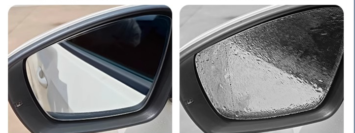 Car rearview fog anti reflective film, reverse mirror glass waterproof and defogging products_autovado.com