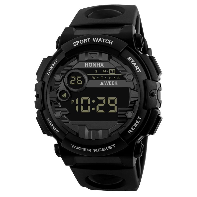Fashion Trend Atmospheric Digital Disc Glow-in-the-dark Watch Student Multifunctional Outdoor Sports Electronic Watch_autovado.com