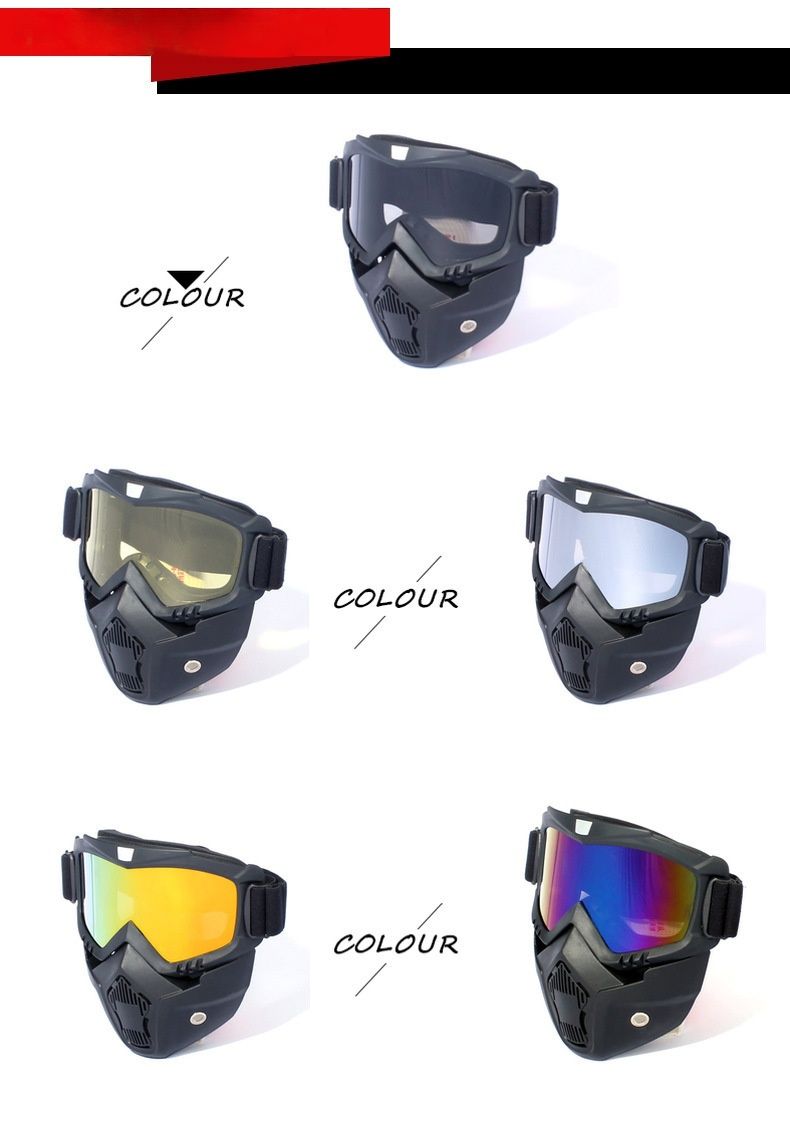 Full-Face Anti-Fog Welding Goggles With Interchangeable Lenses – Dustproof, Windproof & Anti-Glare Protective Eyewear For Men & Women_autovado.com