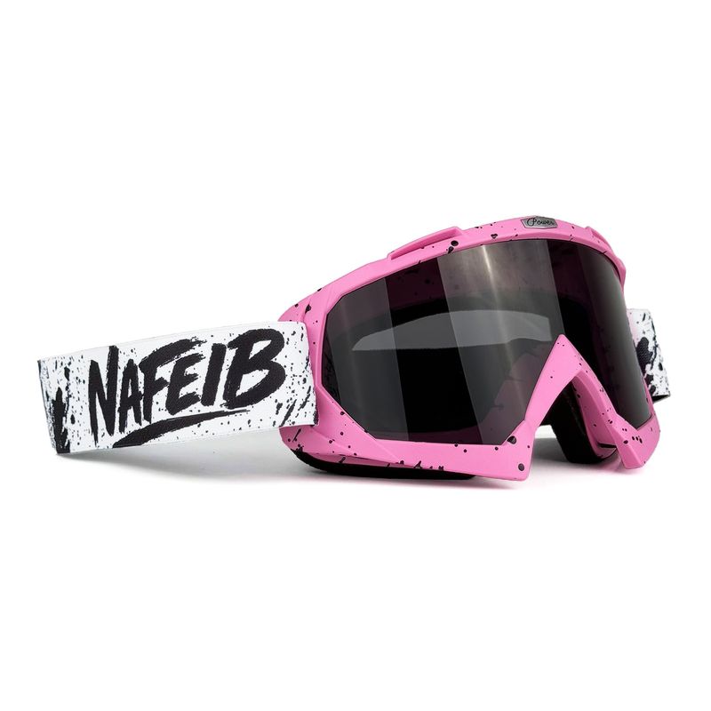 NAFEIB Motorcycle Goggles - Dirt Bike Snow Goggles For Men & Women, Anti-Fog UV Protection Riding Glasses With Interchangeable Lenses_autovado.com