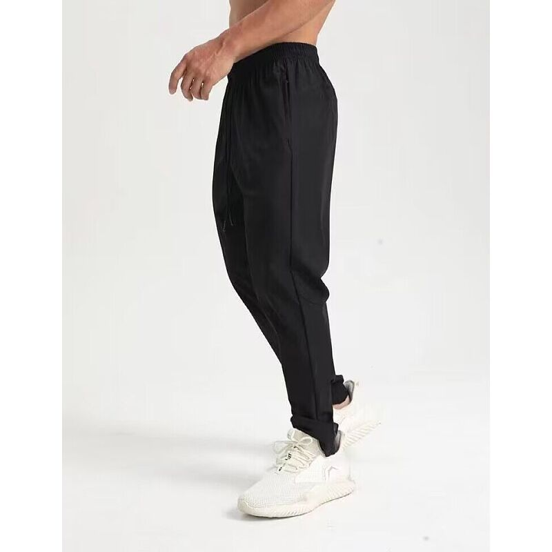 Men's Clothing Sports Casual Trousers Thin Elastic Quick-Drying Loose Skinny Pants Running Fitness Training Pants _autovado.com