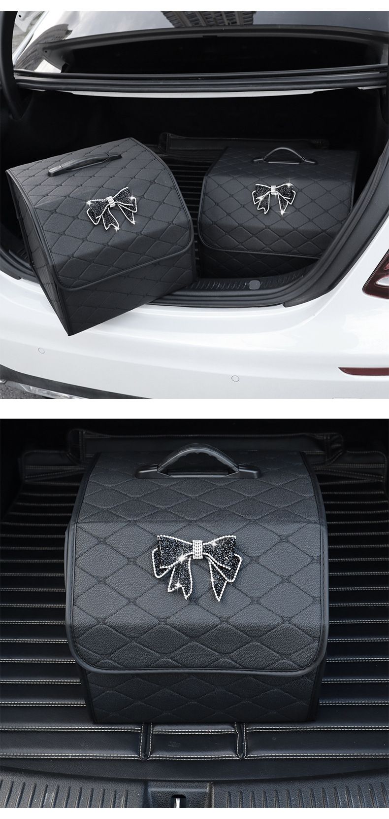 Xiaoxiangfeng Trunk Storage Box, Mounted Artifact, Organizer, Car Interior Box Supplies, Complete Collection Of Leather_autovado.com