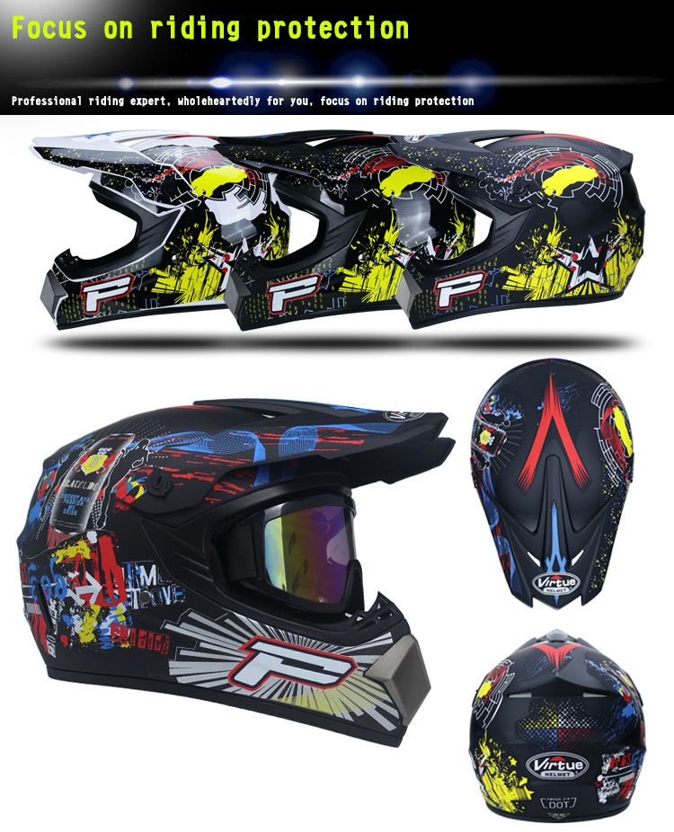 Off-road helmet Men's Four Seasons hat Road Teen version Adult Kart helmet off-road vehicle helmet_autovado.com