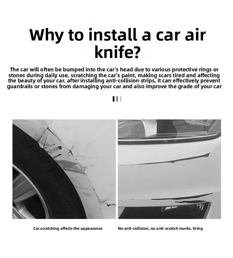 Car Accessories Modified Bumper Carbon Fiber Pattern Extended Universal Spoiler Anti-collision Strip Large Surround Wind_autovado.com