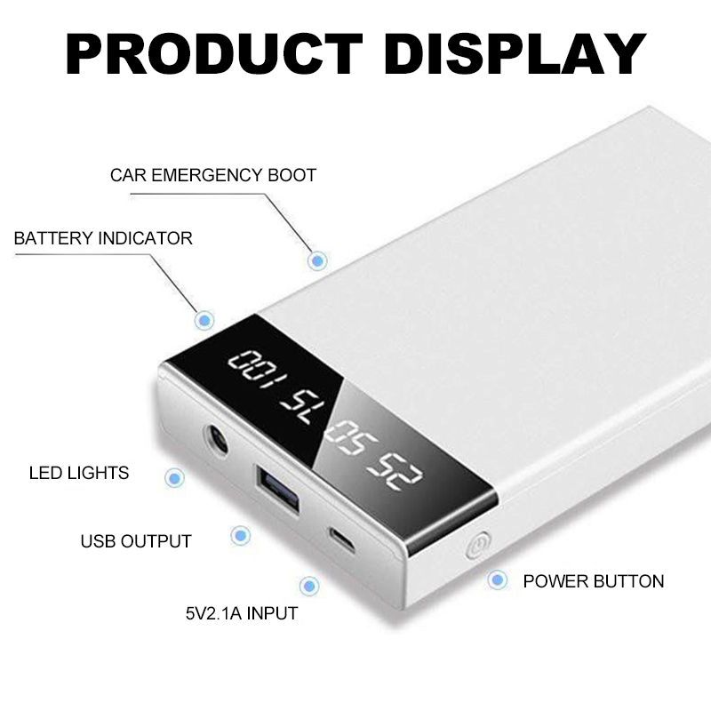 Cheap Portable Jumper Emergency Jump High Tire Air Pump Starter Booster Battery Charger Start Car Mobile Power Bank_autovado.com