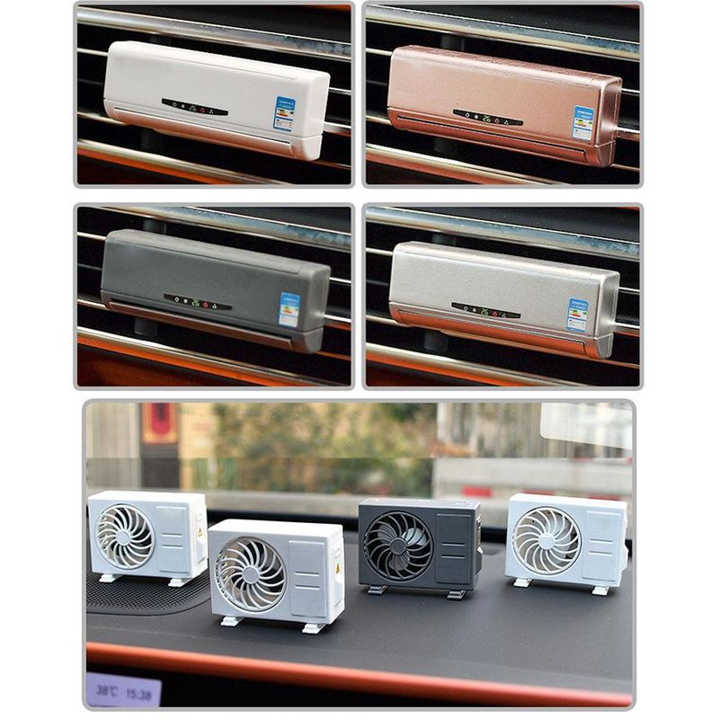 Car Mounted Conditioning Model Accessories Perfume Durable High-end Odor Removal Air Outlet Solar Car Interior Fragrance_autovado.com