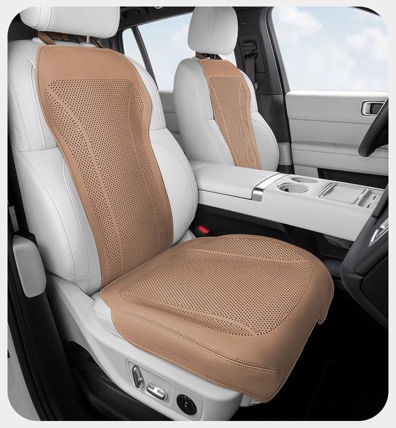Leather Car Cover Universal Front Seat Protection Cushion For KIA RIO Sorento K3 K4 K5 K7 K9 Opirus Sportage R Ceed_autovado.com