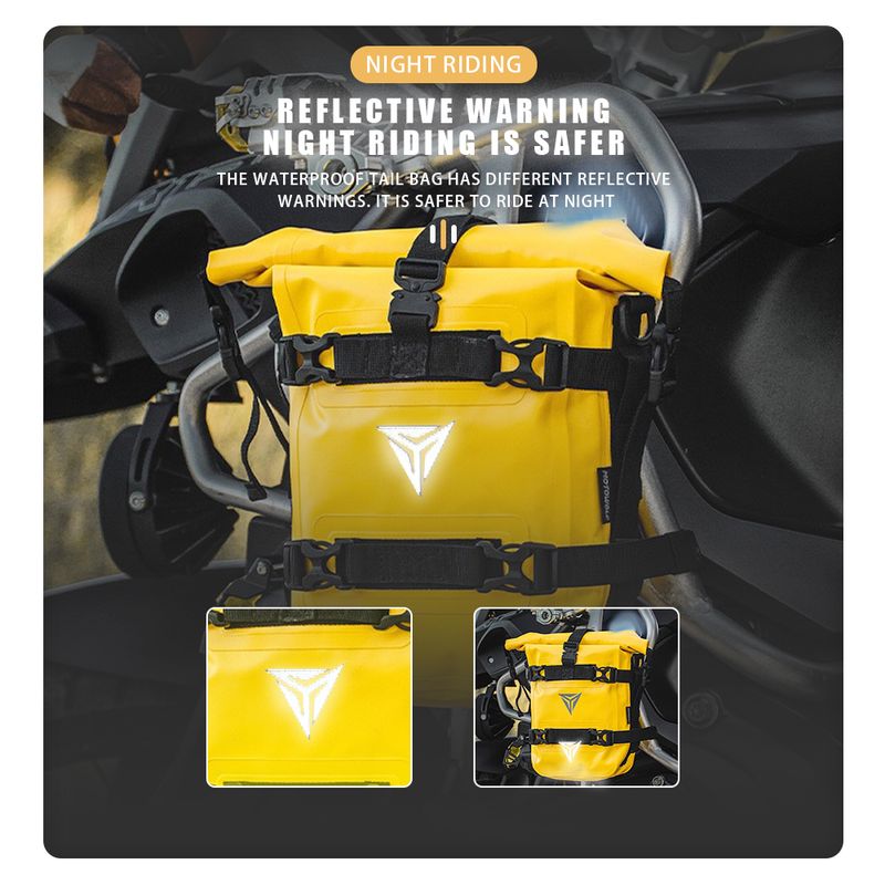For R1250GS R1250 GS ADV R 1250GS Adventure GSA Motorcycle Frame Crash Bars Waterproof Bag Bumper Repair Tool Placement Bag_autovado.com
