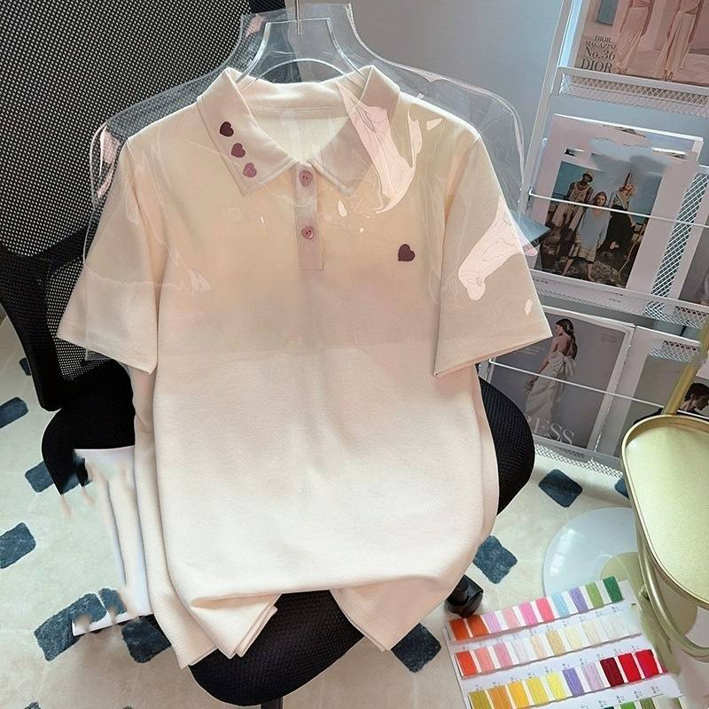 Women's Clothing College style love pattern sports suit_autovado.com