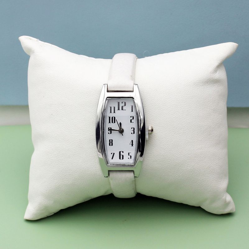 Women's square watch belt quartz watch_autovado.com