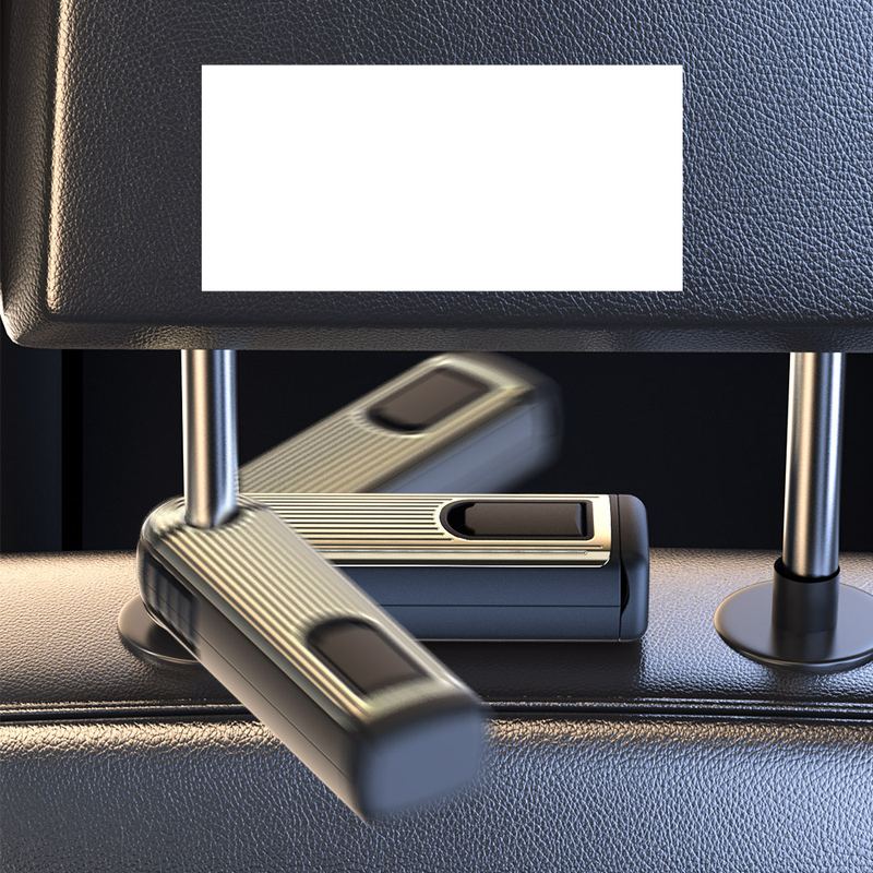 Car seat back hidden hook invisible car inner and rear multi-function mobile phone bracket real car supplies_autovado.com