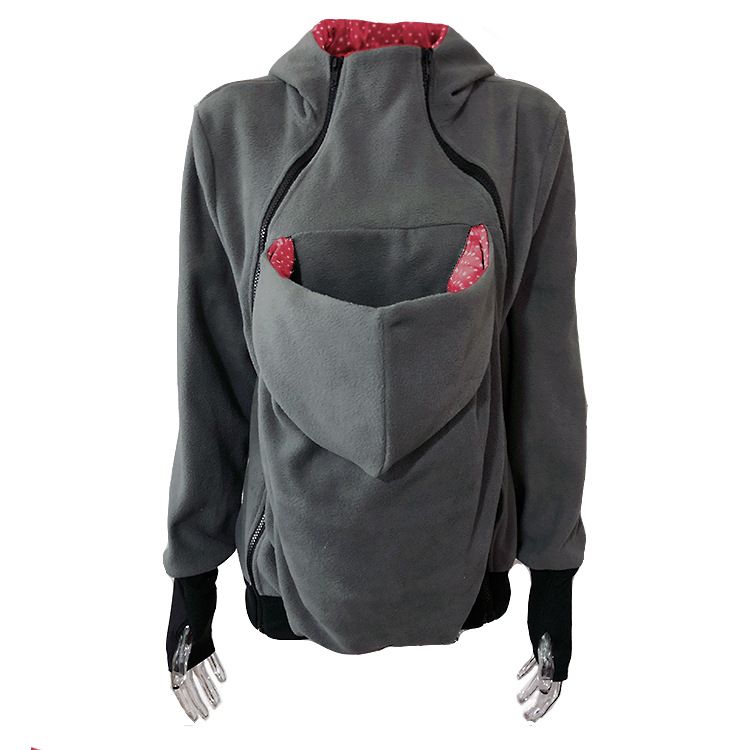 Women's Clothing Autumn and Winter Three in One Removable Baby Bag Mother Sweater Jacket Women's Clothing_autovado.com