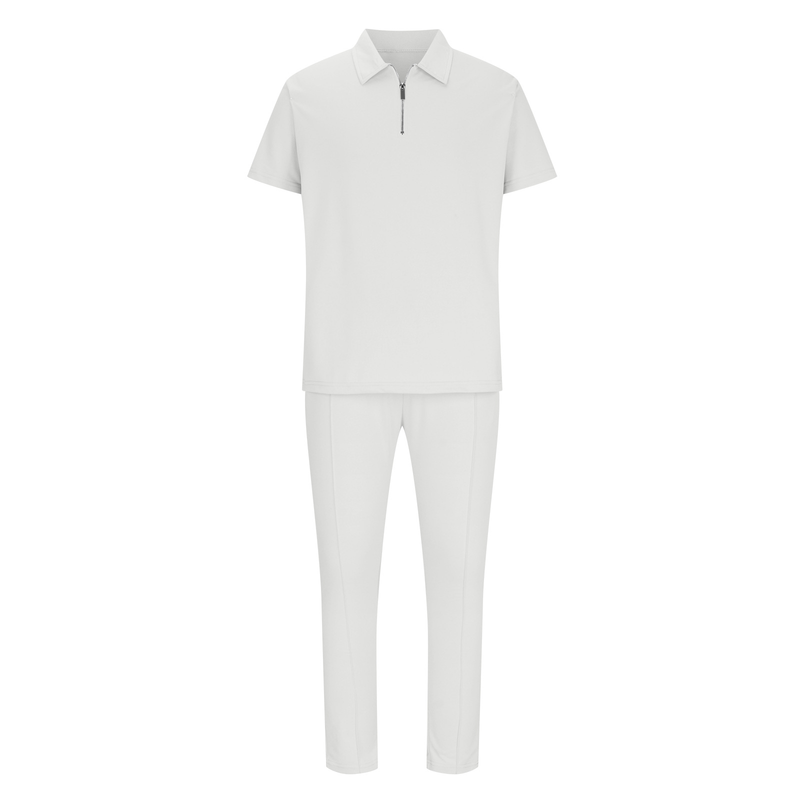 Men's Basic Solid Color Casual Sports Suit_autovado.com