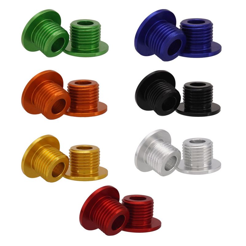 CNC Machined Aluminum Alloy Front Wheel Screws For X/S Off-Road E-Bike Modification (Red/Blue/Gold/Black) – Durable & Lightweight Upgrade_autovado.com