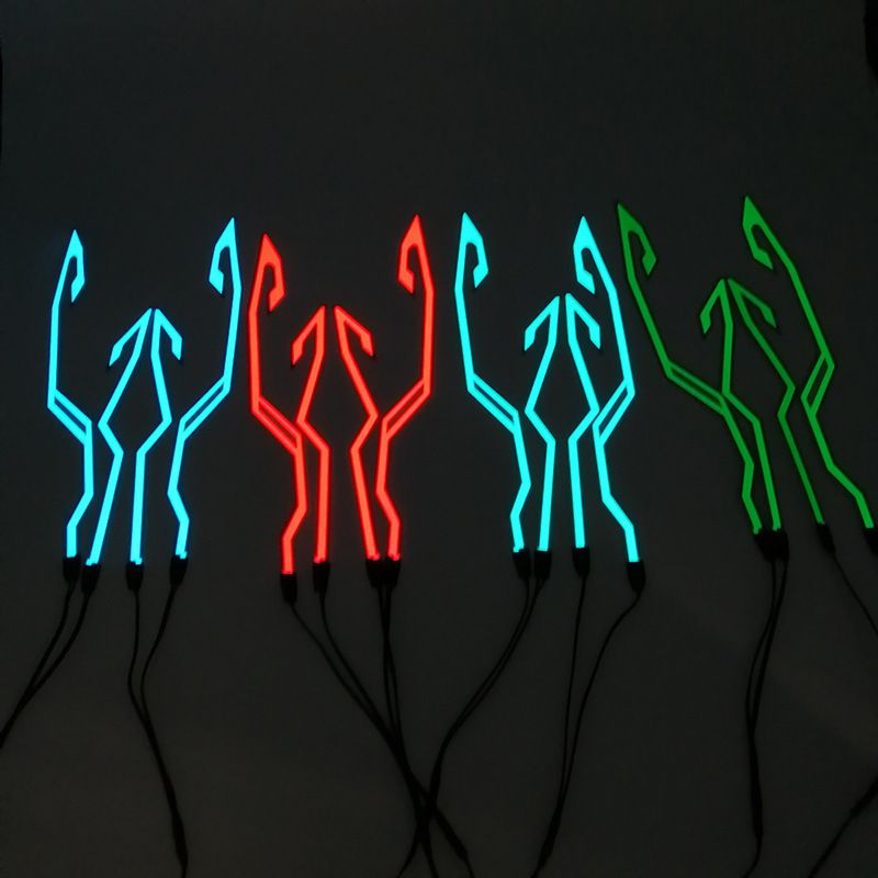 same motorcycle Riding safety LED light strip Motorcycle helmet cold light-emitting_autovado.com