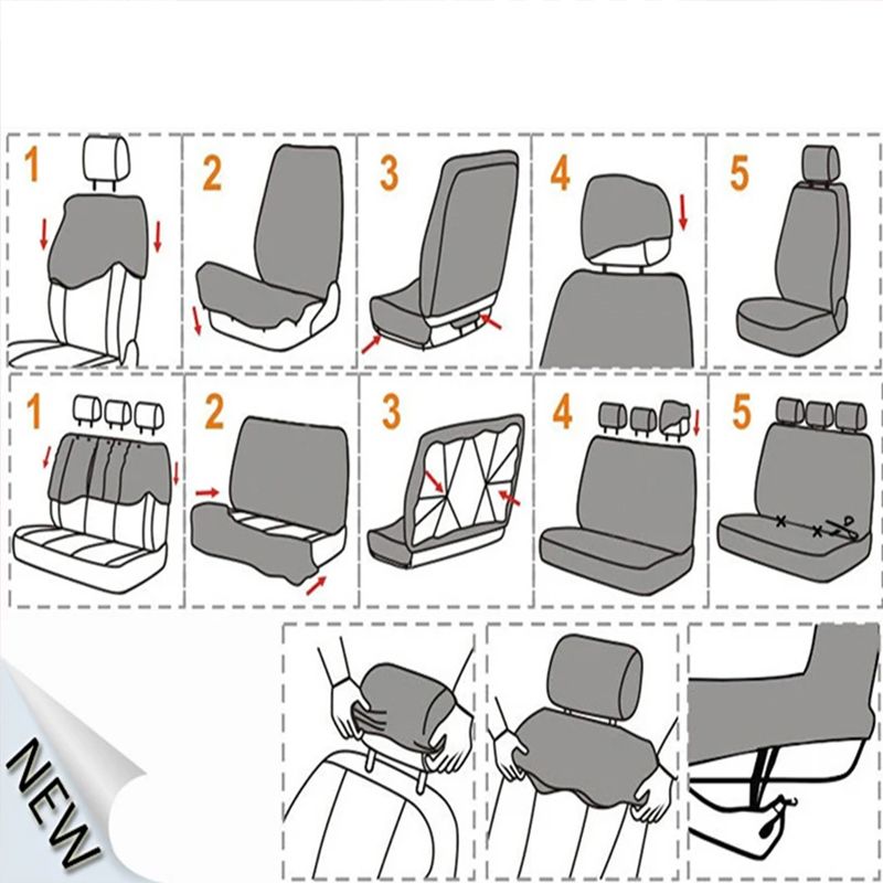 Butterfly Universal Cover Protection SUV Seat Protecto Covers Women Car Interior Accessories_autovado.com