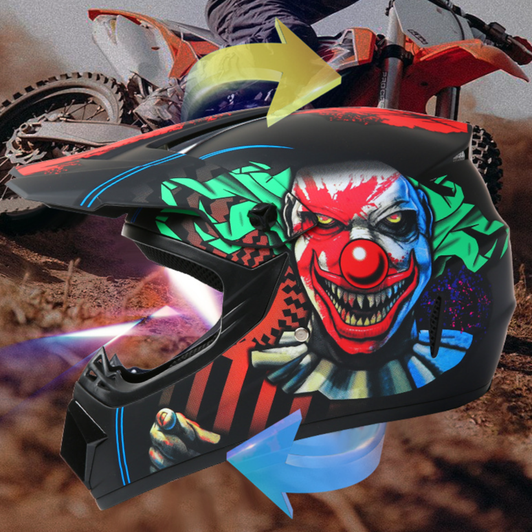 New Flower Mountain Bike Cross Country Helmet ATV Helmet Speed Down Tot Teen Kart_autovado.com