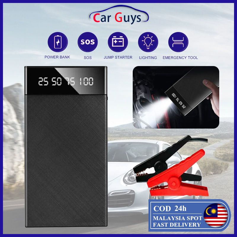Cheap Portable Jumper Emergency Jump High Tire Air Pump Starter Booster Battery Charger Start Car Mobile Power Bank_autovado.com