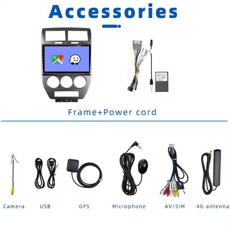 Compass Car Stereo Multimedia Player for Jeep Compass Navigator_autovado.com