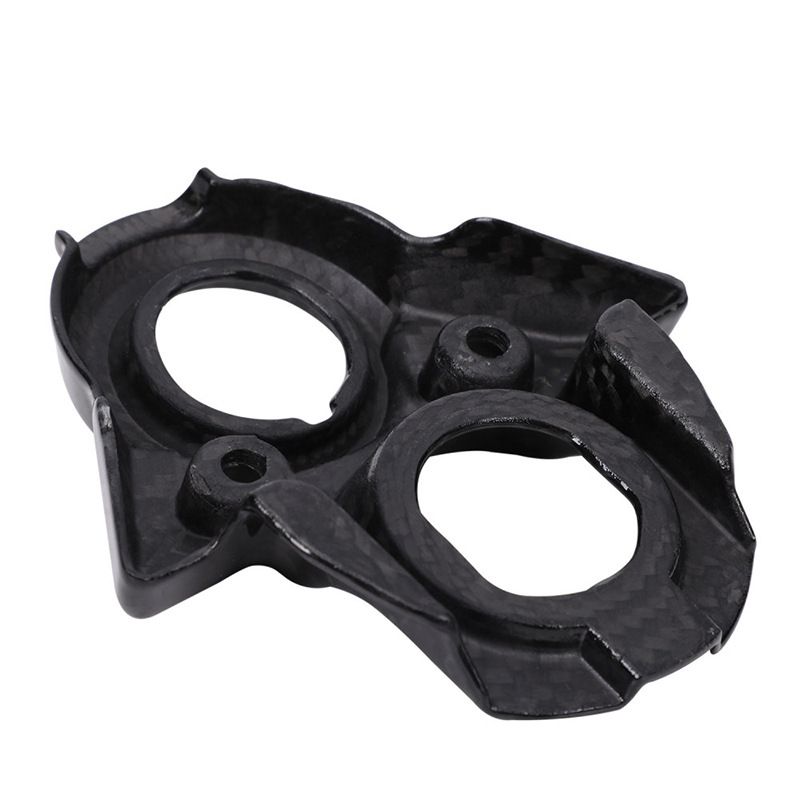 Carbon Fiber Center Console Cover For Electric Off-Road Motorcycle – Lightweight & Stylish Upgrade (Black)_autovado.com