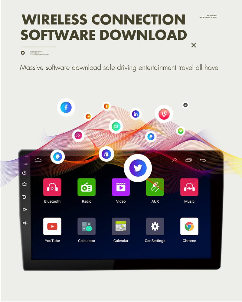 7/9/10 inch Android general car navigation center control player carplay car navigation_autovado.com