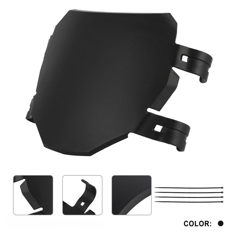 High-Quality PP Motorcycle Number Plate - Durable & Weatherproof Customizable License Plate Holder For Bike Modification (22x16.5x7cm)_autovado.com