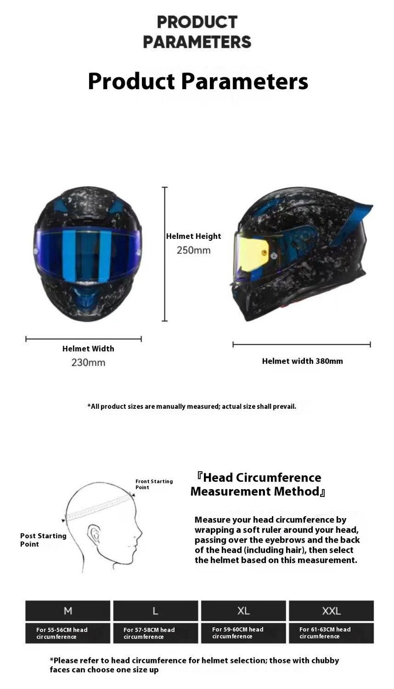 DOT-Certified Carbon Fiber Full-Face Motorcycle Helmet – Ultra-Lightweight 3K/12K/Forged Carbon With Bluetooth, All-Season Riding Protection (M-XXL)_autovado.com