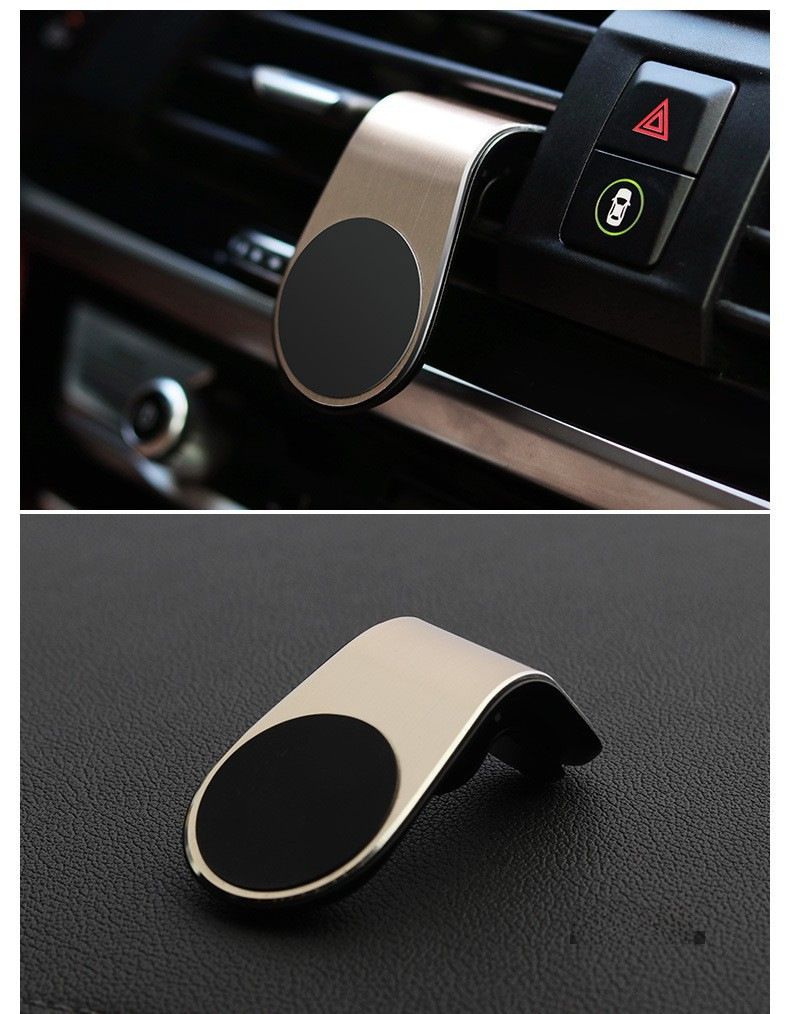 Cross-border hot selling magnet car phone holder car car air outlet L bracket holder factory wholesale_autovado.com