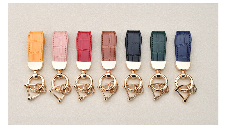 Key Pendant Fashion Leather Key Chain Pendant Fashion Design Emotional Couple Key Chain_autovado.com