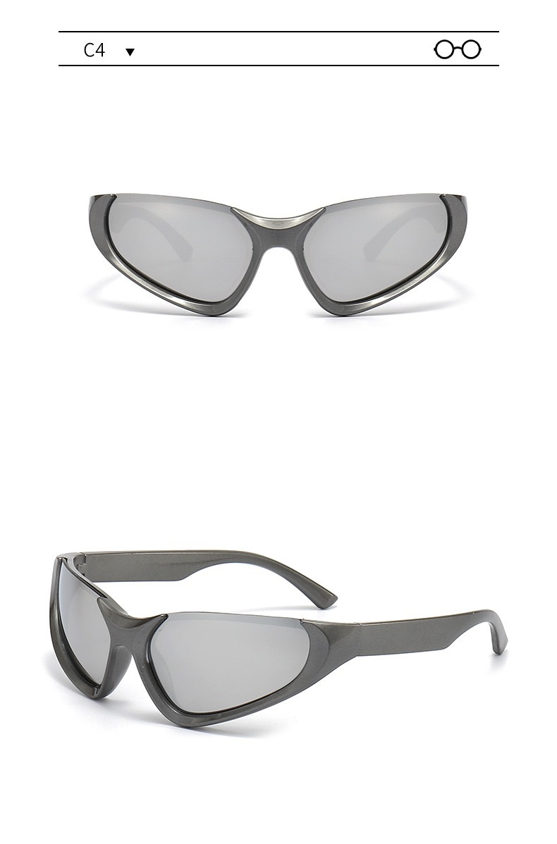 Unisex Future Y2k Sunglasses Fashion Street Shooting Anti-ultraviolet Sports Cycling Sunglasses For Men And Women_autovado.com