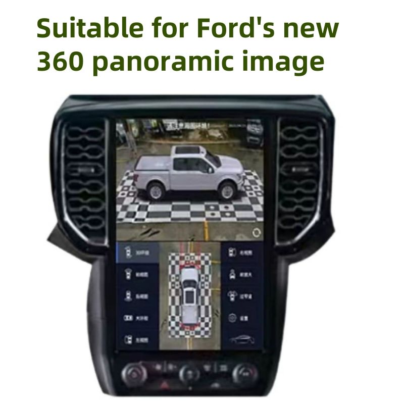 360° Panoramic Camera System For Ford Explorer/Ranger/Everest/Raptor - HD Night Vision Parking Assistant With 4K DVR & Dynamic Guidelines_autovado.com