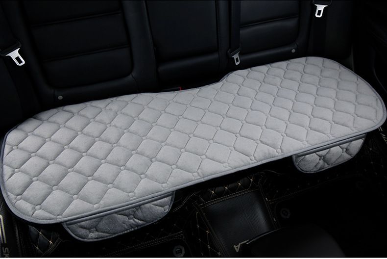 plush car seat cushion three-piece single-piece winter warm single square cushion wholesale car interior beauty supplies_autovado.com