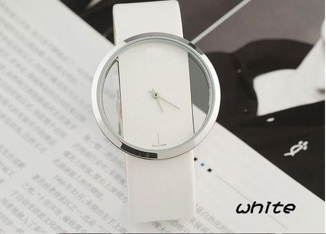 Simple Transparent Women's Watch Creative Hollow Couple Watch Belt Women's Watch Fashionable Unisex Watch_autovado.com