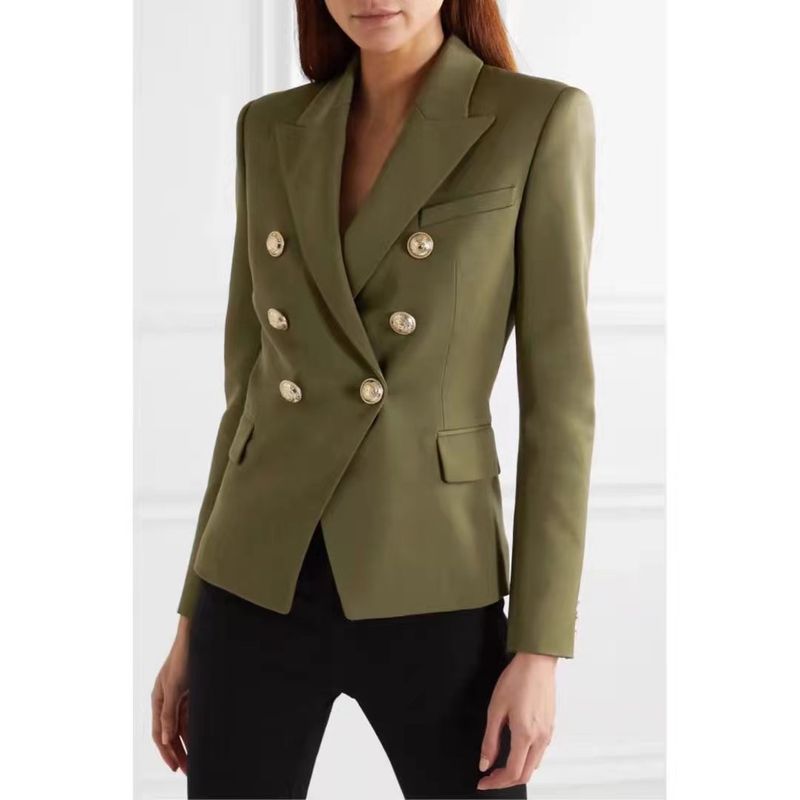 Women's Clothing multi color slim fit temperament commuter suits in stock_autovado.com