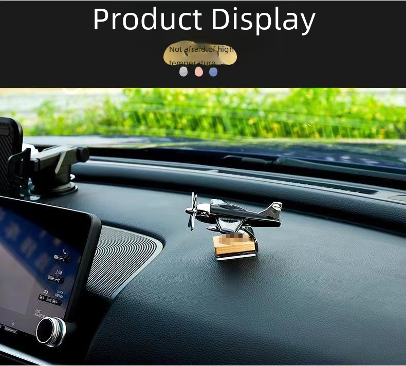 New Perfume Car Perfume Creative Solar Aircraft Aromatherapy Solid Car Rotary Decoration Car Interior Aromatherapy Accessories_autovado.com