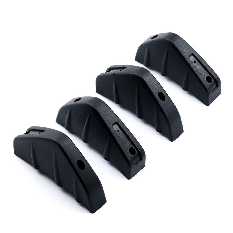 Universal Car Triangle Carbon Fiber Pattern Chassis Lip Small Surround Rear Spoiler Decorative Piece_autovado.com