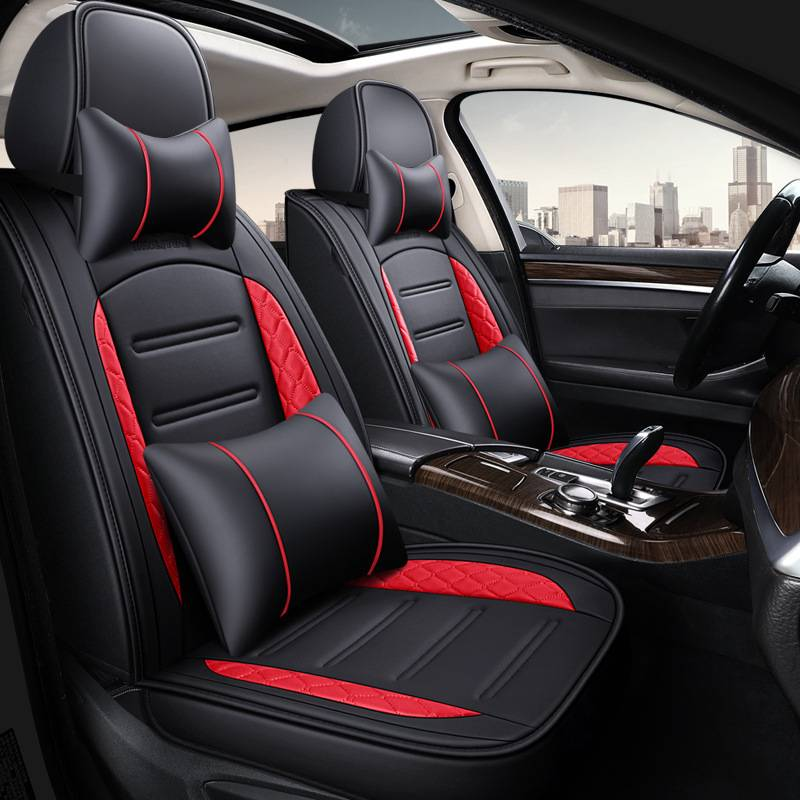 New all-enveloped car seat cover all-leather seat cover four seasons universal seat cover_autovado.com