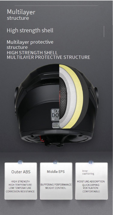 Motorcycle Accessories & Parts full face helmet flip up helmet small helmet body four seasons full coverage non motorcycle helmet_autovado.com