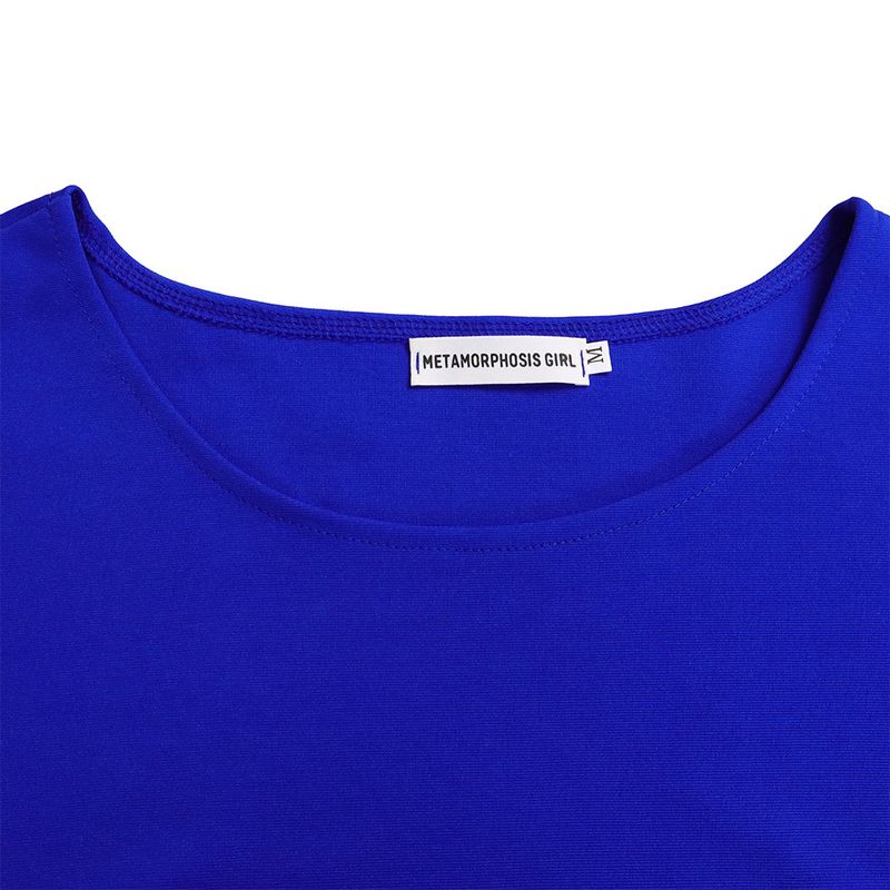 Women's Clothing plus size women's clothing 2023 new fashion temperament casual tops big swing skirt suit_autovado.com