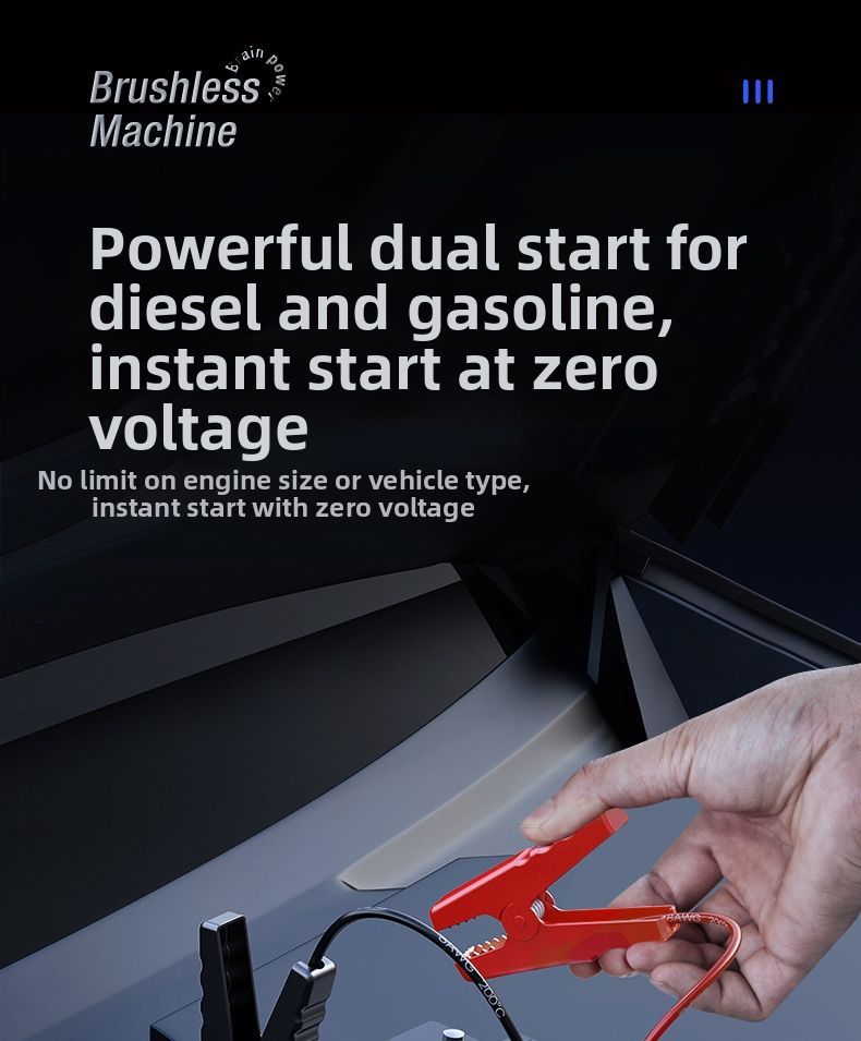 ZHINANCHE.| Electric Car Inflator & Emergency Jump Starter_autovado.com