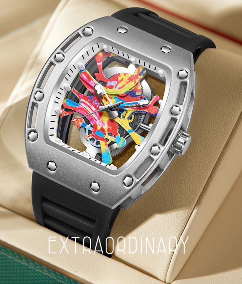 watch men's sports fashion watch luminous waterproof wine barrel quartz watch men's watch_autovado.com