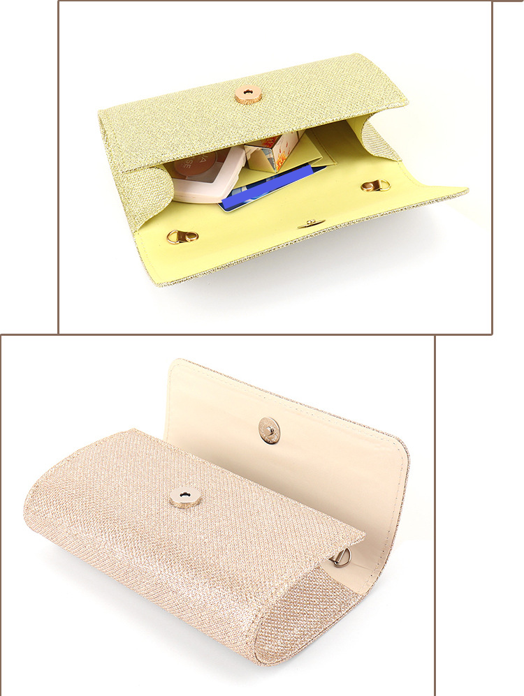 flash material evening bag acrylic envelope bag banquet evening bag gift bag handbag chain bag_autovado.com