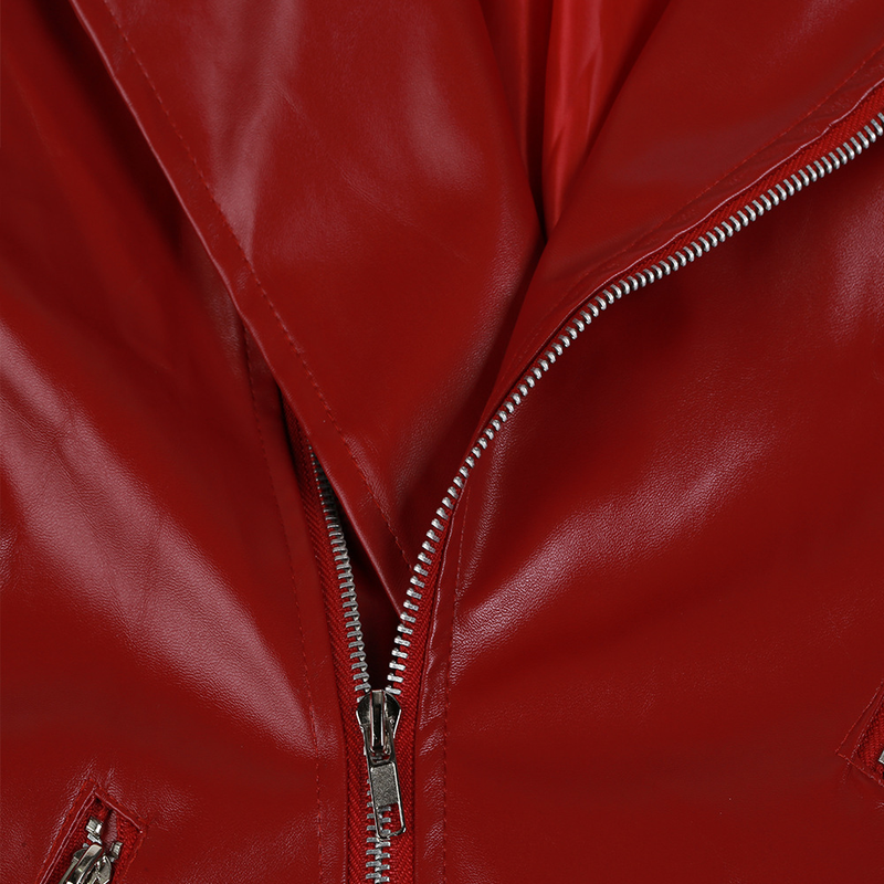 Men's autumn and winter new leather jacket with fashionable lapel zipper motorcycle leather jacket_autovado.com