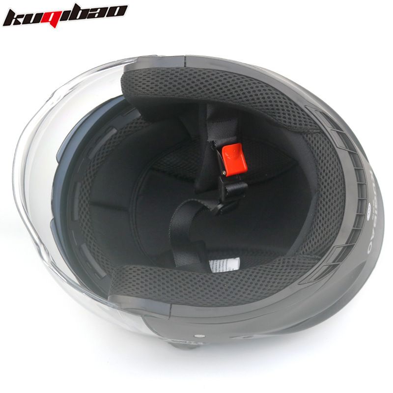 CoolRide Pro Motorcycle Helmet For Men & Women - Dual Visor ABS 3/4 Helmet With 3C Certification - Lightweight & Ventilated For All Seasons_autovado.com