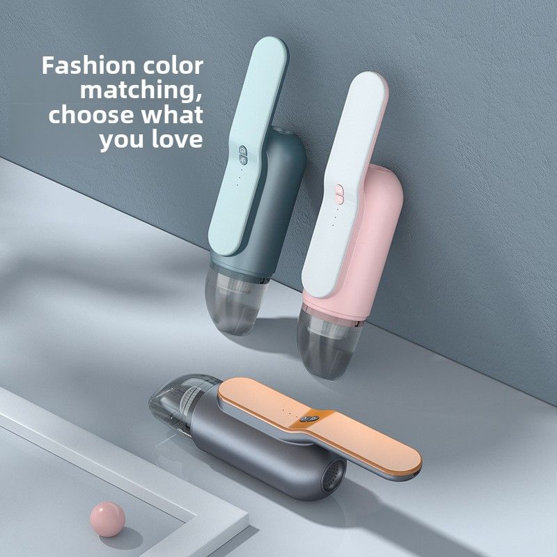 Car vacuum cleaner wireless charging handheld mini car home pet multi-functional portable large suction vacuum cleaner_autovado.com