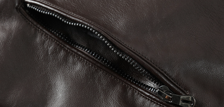 Men's Clothing New leather jacket for men, slim style jacket for young men,spring new style for men, handsome motorcycle men's leather jacket_autovado.com