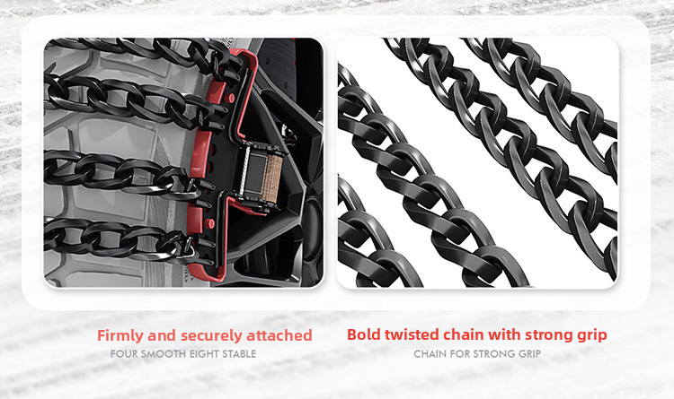 Premium New Cross-Border SUV Off-Road Sedan Universal Car Tire Anti-Slip Chains Factory_autovado.com