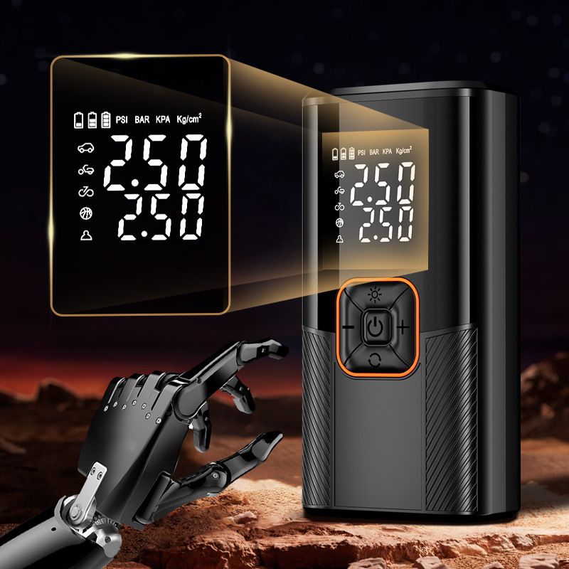 Wireless Portable Pump Electric Tire Car High Pressure Air Treasure_autovado.com