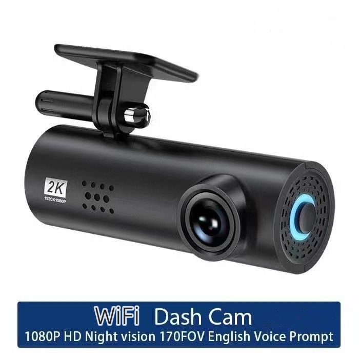 Cross-border driving recorder HD night vision lipstick machine wireless WiFi screen-free single lens 3m glue Dash Cam_autovado.com